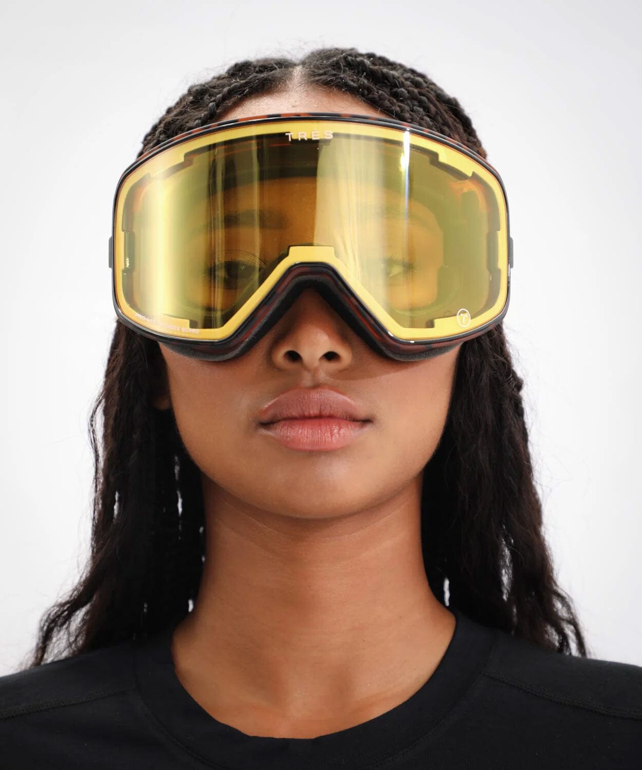 Valdez Goggle Matt Tortoise Ski Goggles Tres