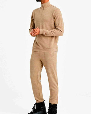 We Norwegians - Men’s Tind Zip Up Unclassified We Norwegians Camel XS