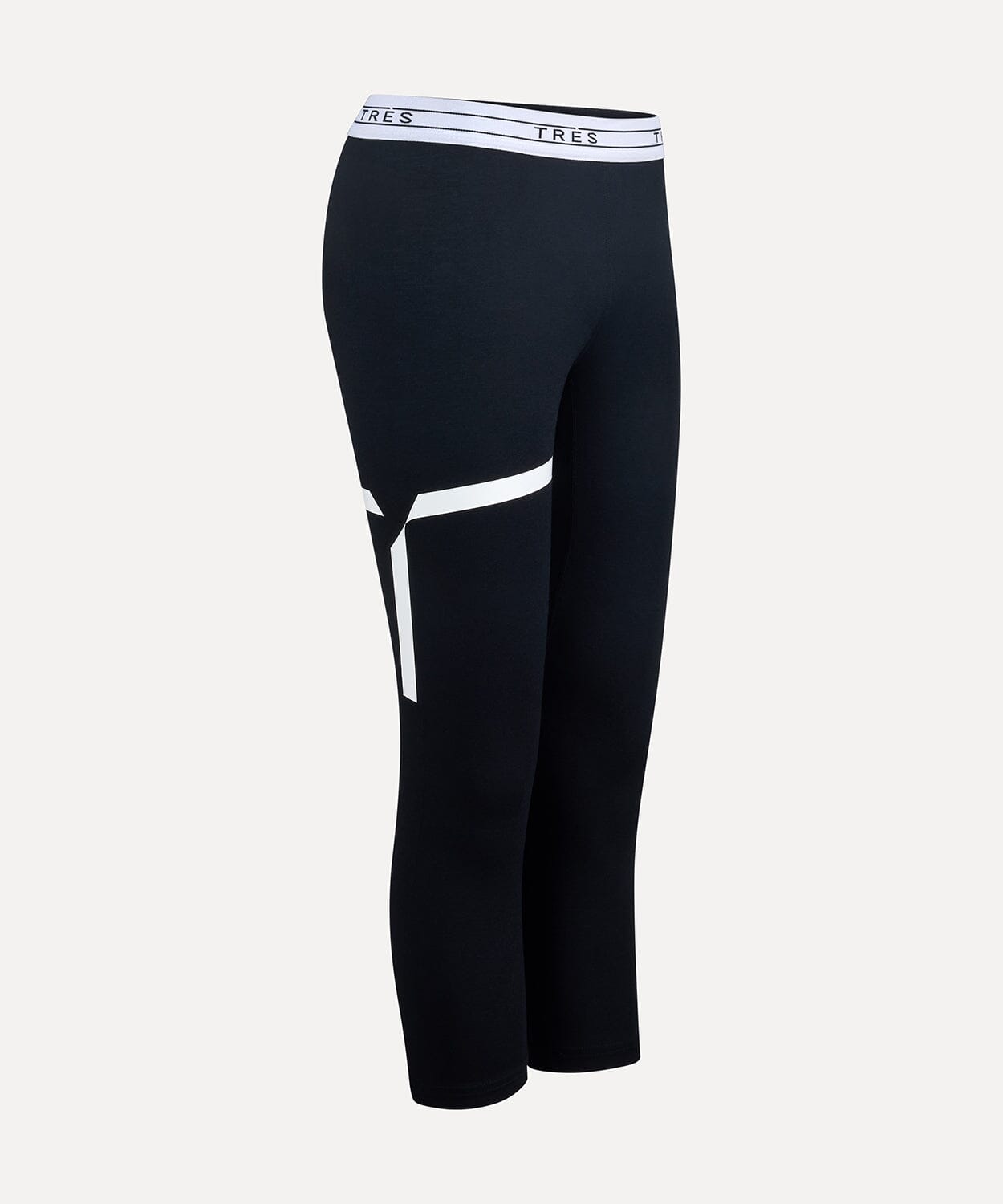 Women's 3/4 Base Layer Bottom Base Layers | Thermals Tres Black XS