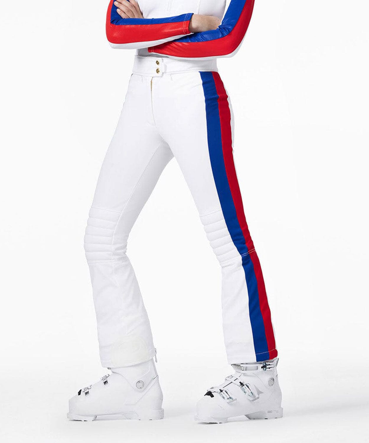 Women's Alpine Ski Pants Ski Pants Goldbergh White 34/XS