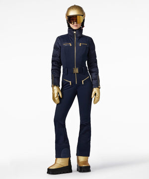 Women's Arselle Ski Suit One Piece Suits Goldbergh French Blue 36/S