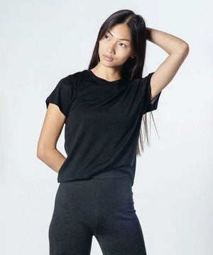 Women's BaseOne Favorite Tee Base Layers | Thermals We Norwegians Black XS