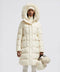 Women's Blain Long Down Jacket Jackets Moncler White 0/XS