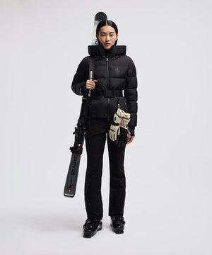 Women's Bouquetin Short Down Jacket Ski Jackets Moncler Black 1/S