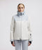Women's Bouvreuil Short Padded Jacket Ski Jackets Moncler White & Light Blue 0/XS