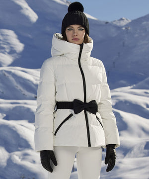 Women's Bowy Ski Jacket Ski Jackets Goldbergh Cream 34/XS