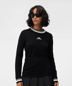 Women's Bree Knitted Sweater Sweaters | Knitwear J.Lindeberg Black S