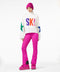 Women's Calore Long Sleeve Knit Sweater Sweaters | Knitwear Goldbergh White XXS