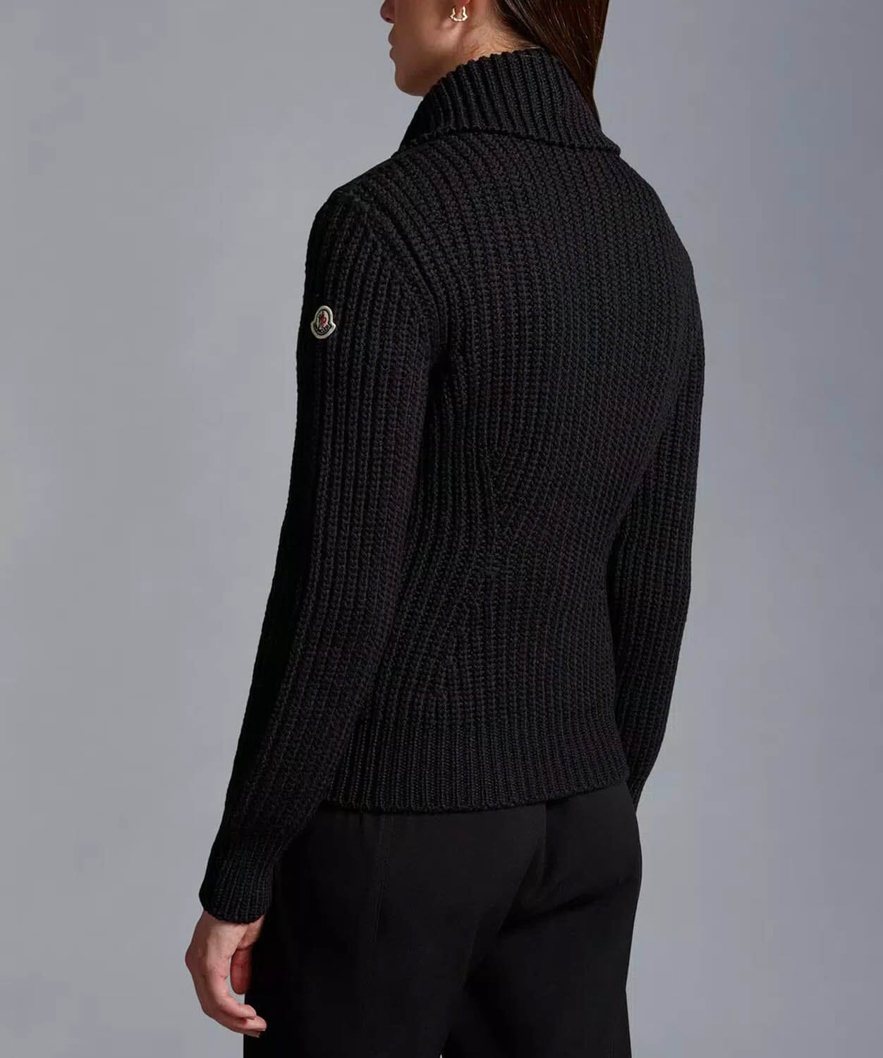 Women's Down Wool Cardigan Sweaters | Knitwear Moncler