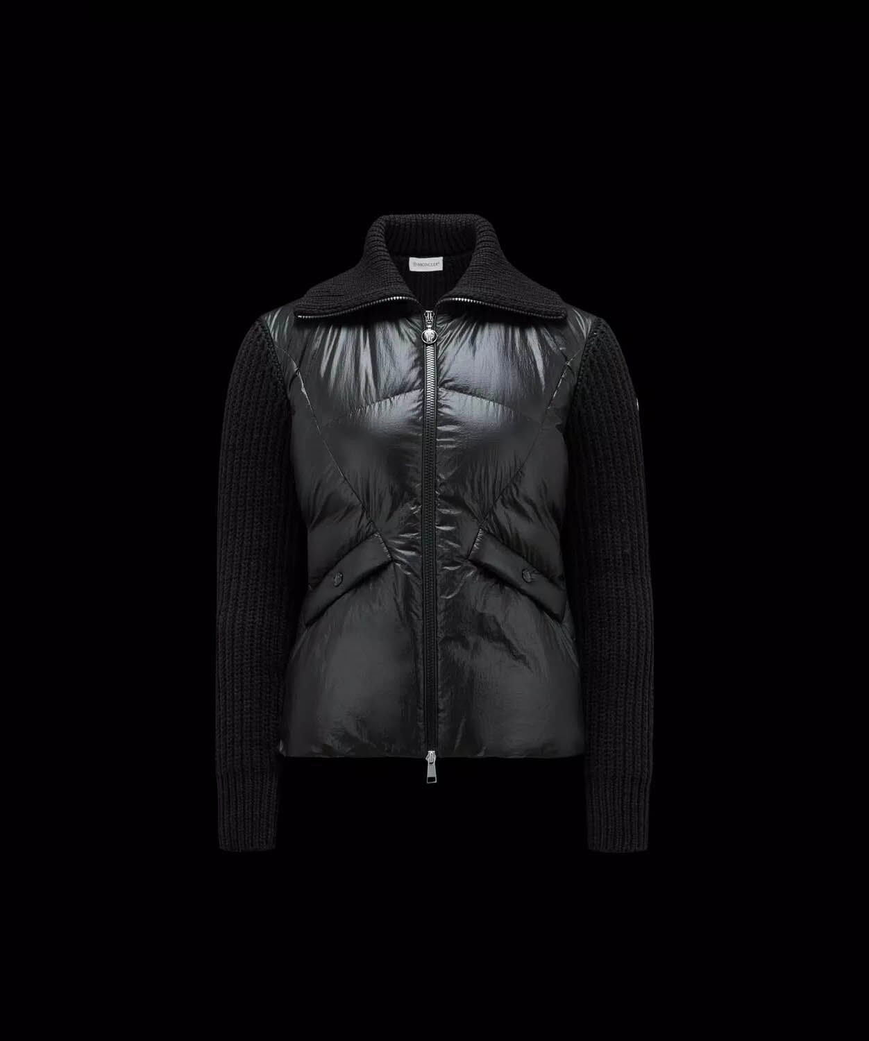 Women's Down Wool Cardigan Sweaters | Knitwear Moncler
