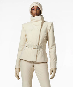 Women's Elegante Ski Jacket Ski Jackets Goldbergh Champagne 36/S