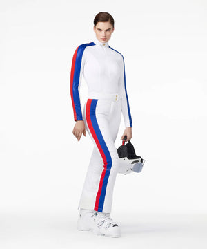 Women's Flag Ski Pully Mid Layer Goldbergh White XL