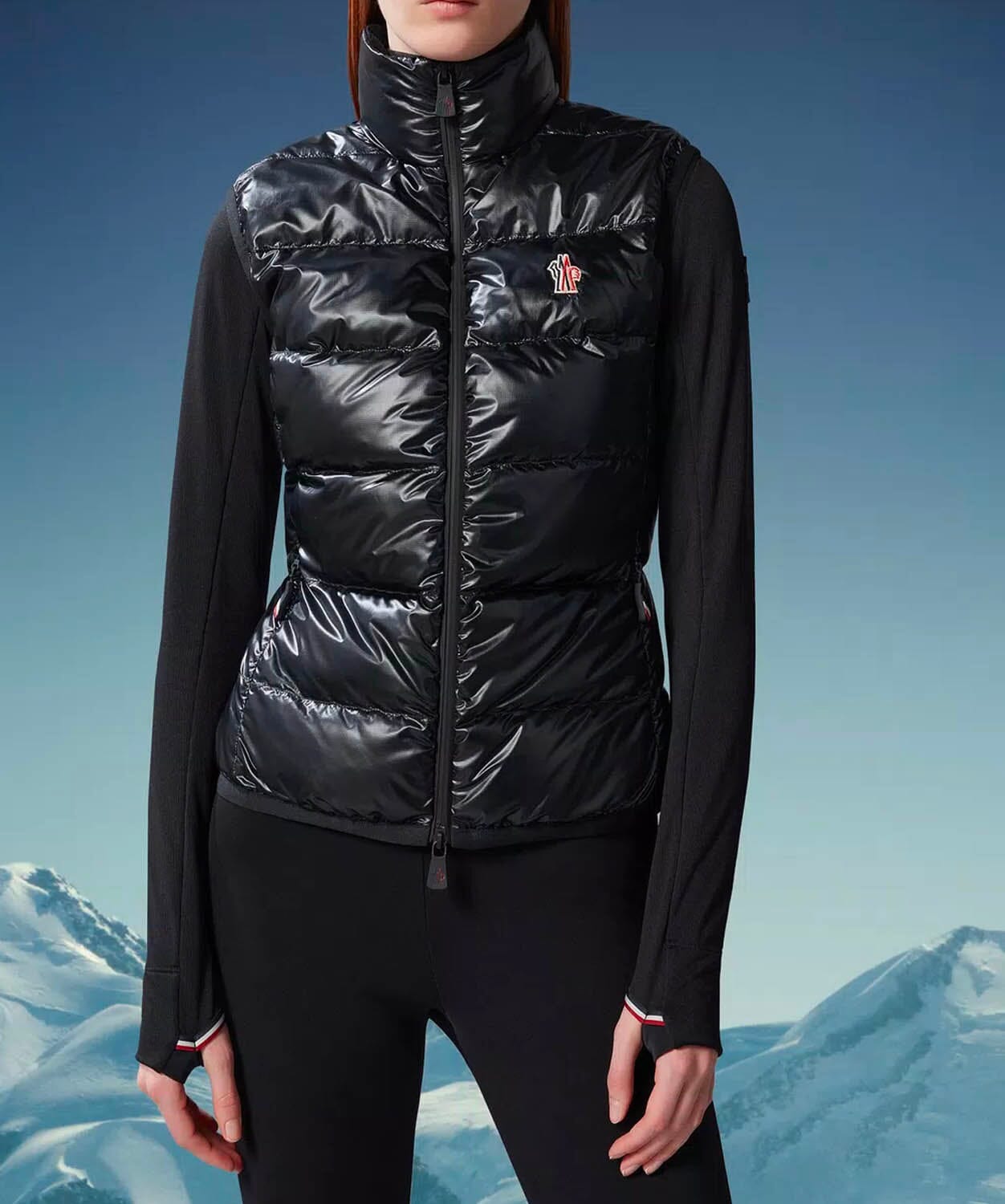 Women's Fleece Down Vest Vests Moncler