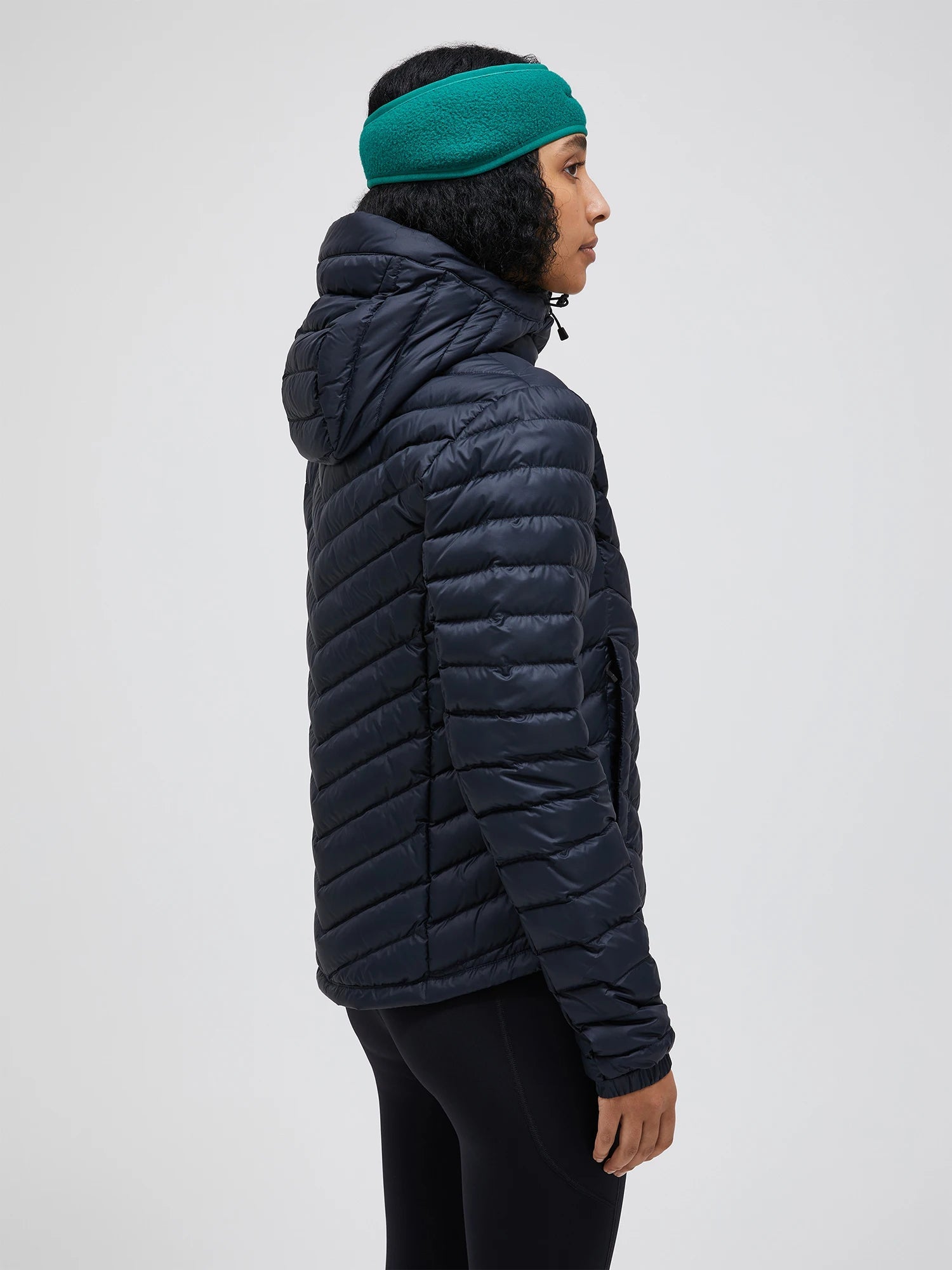 Womens Frost Down Hood Jacket Lightweight Jackets Peak Performance