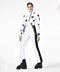 Women's Galactique Ski Pully Mid Layer Goldbergh White/Black XL