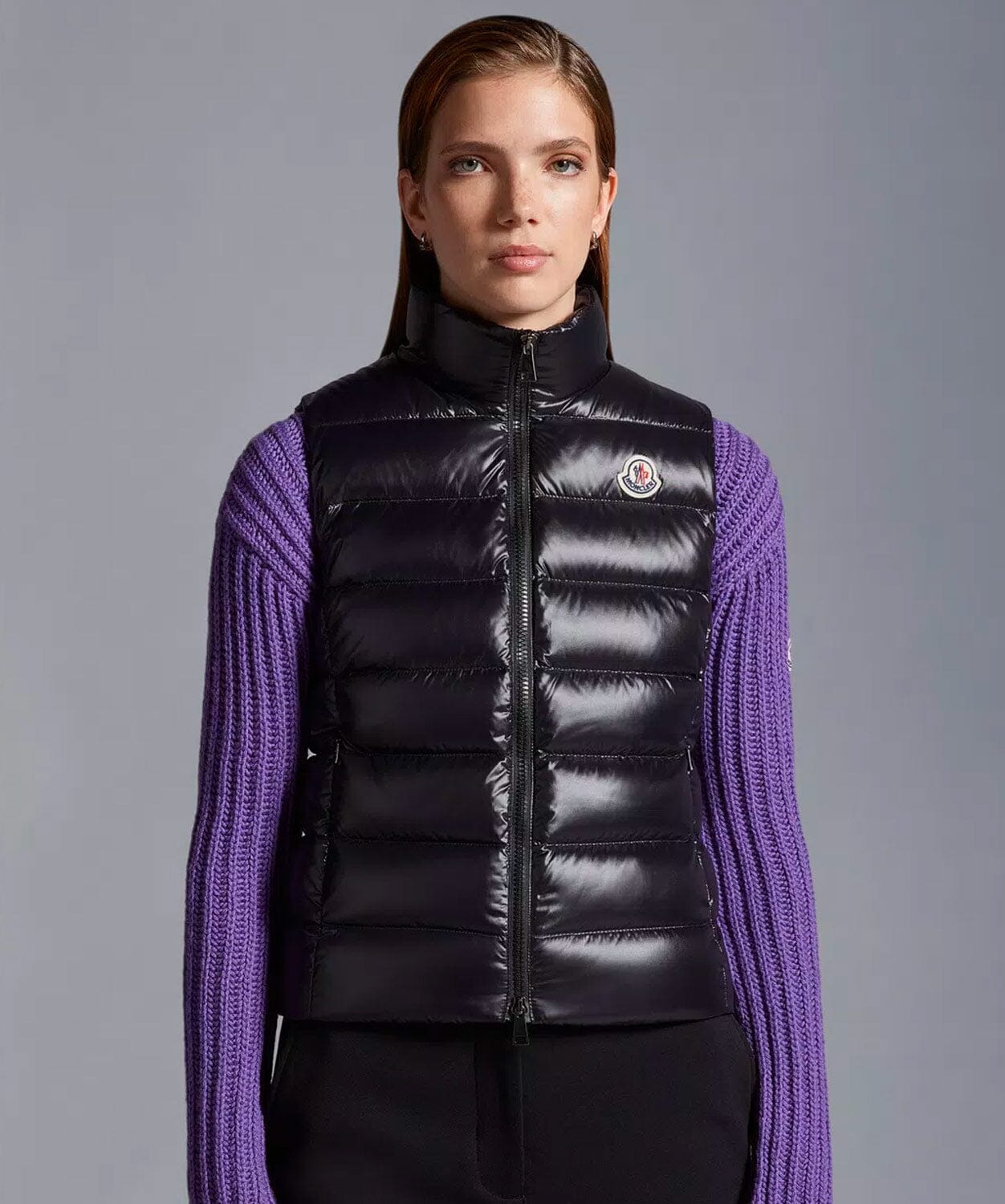 Women's Ghany Down Vest Vests Moncler Black 1/S