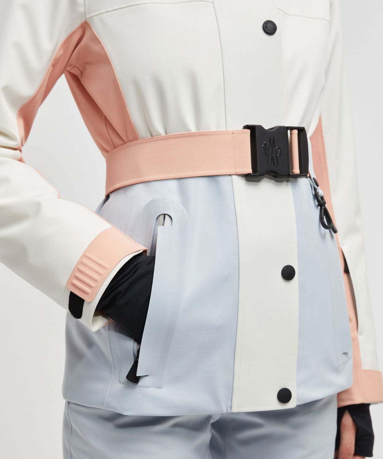 Women's Hainets Padded Ski Jacket Ski Jackets Moncler