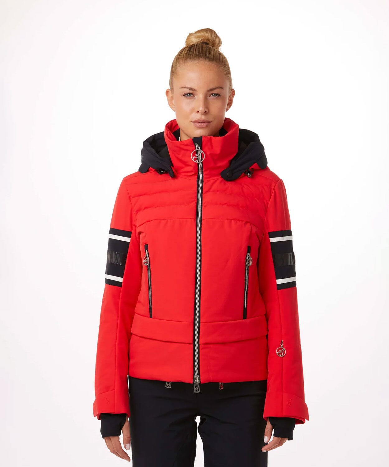 Women's Hanna Ski Jacket Ski Jackets Toni Sailer Pink Red 36/S