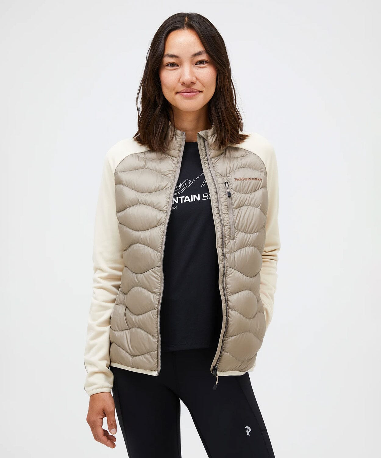 Women's Helium Down Hybrid Jacket Lightweight Jackets Peak Performance