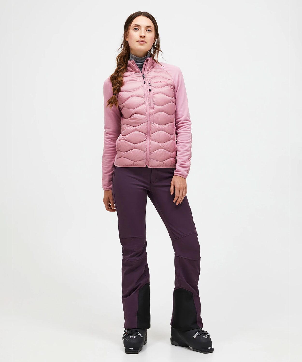 Women's Helium Down Hybrid Jacket Lightweight Jackets Peak Performance