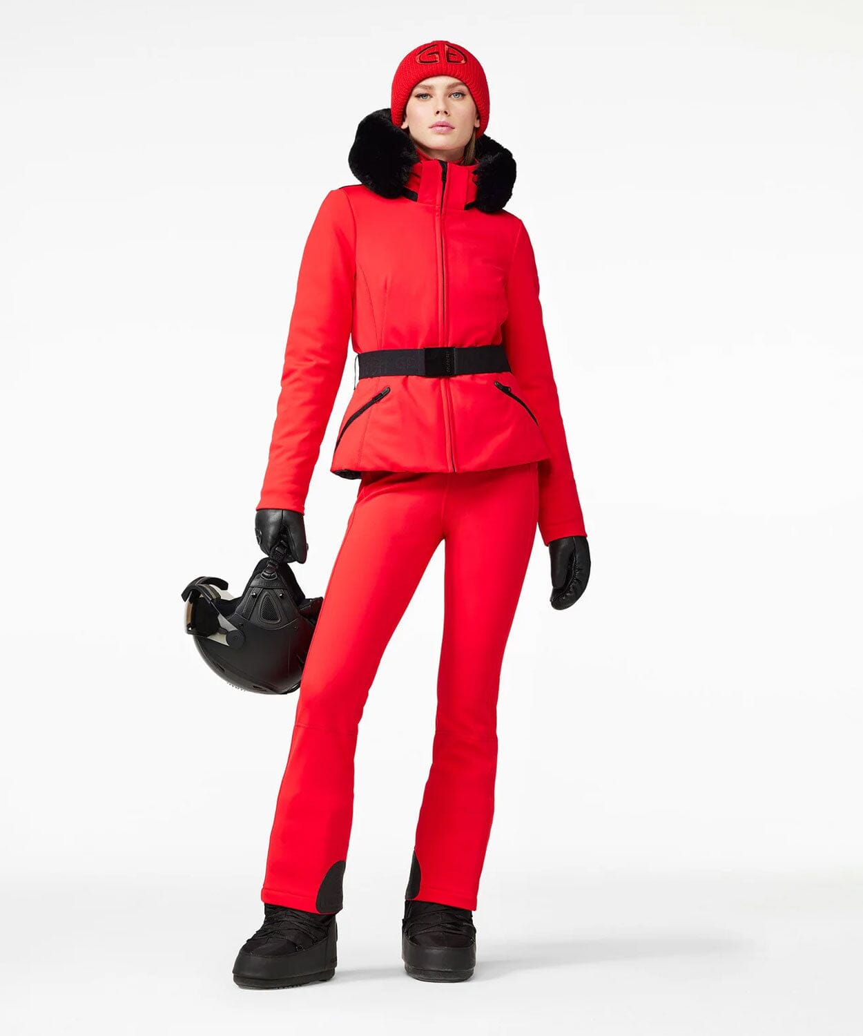 Women's Hida Faux Border Ski Jacket Ski Jackets Goldbergh