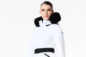 Women's Hida Ski Jacket Real Border Ski Jackets Goldbergh White 36/S