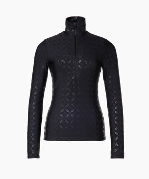 Women's Icon Ski Pully Mid Layer Goldbergh Black S
