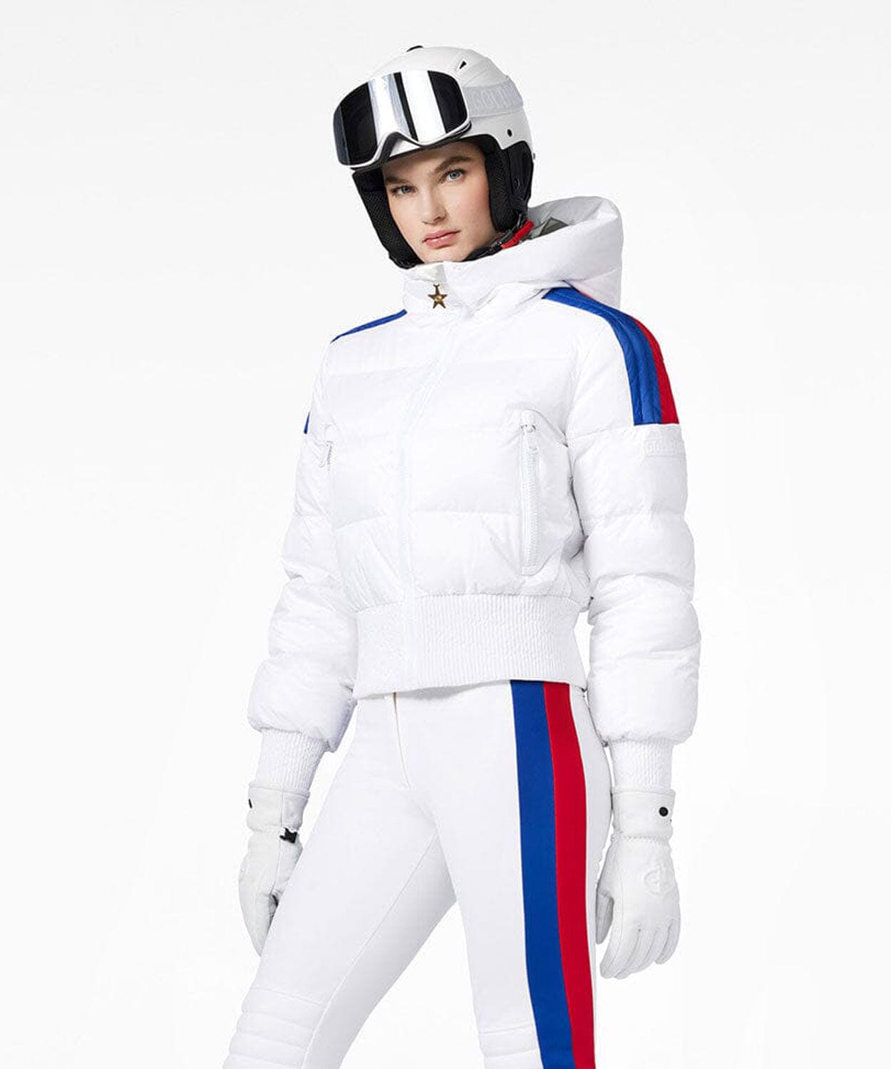 Women's La Face Ski Jacket Ski Jackets Goldbergh White 34/XS