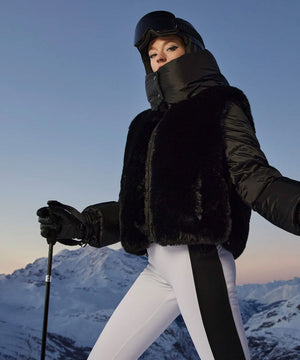 Women's La Reine Ski Jacket Ski Jackets Goldbergh Black 32/XXS