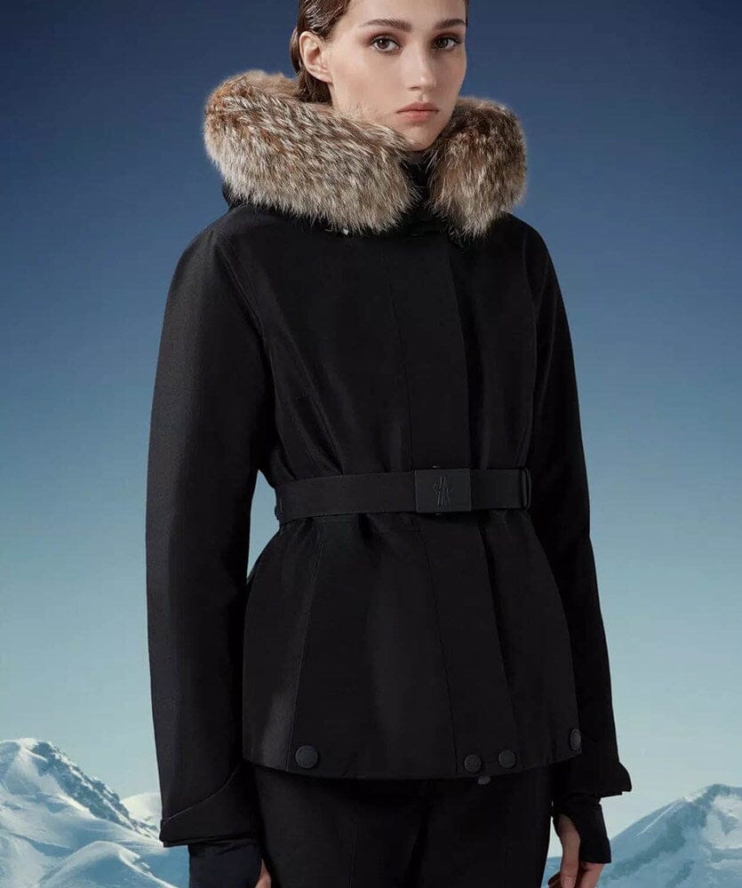 Women's Laplance Ski Jacket Ski Jackets Moncler Black 1