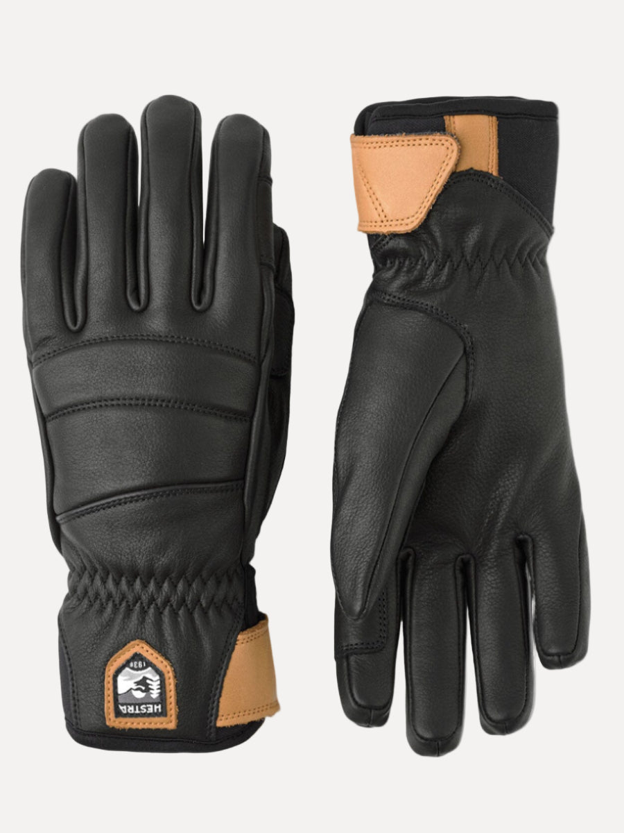 Women's Leather Fall Line - 5 Finger Gloves Hestra Black 6