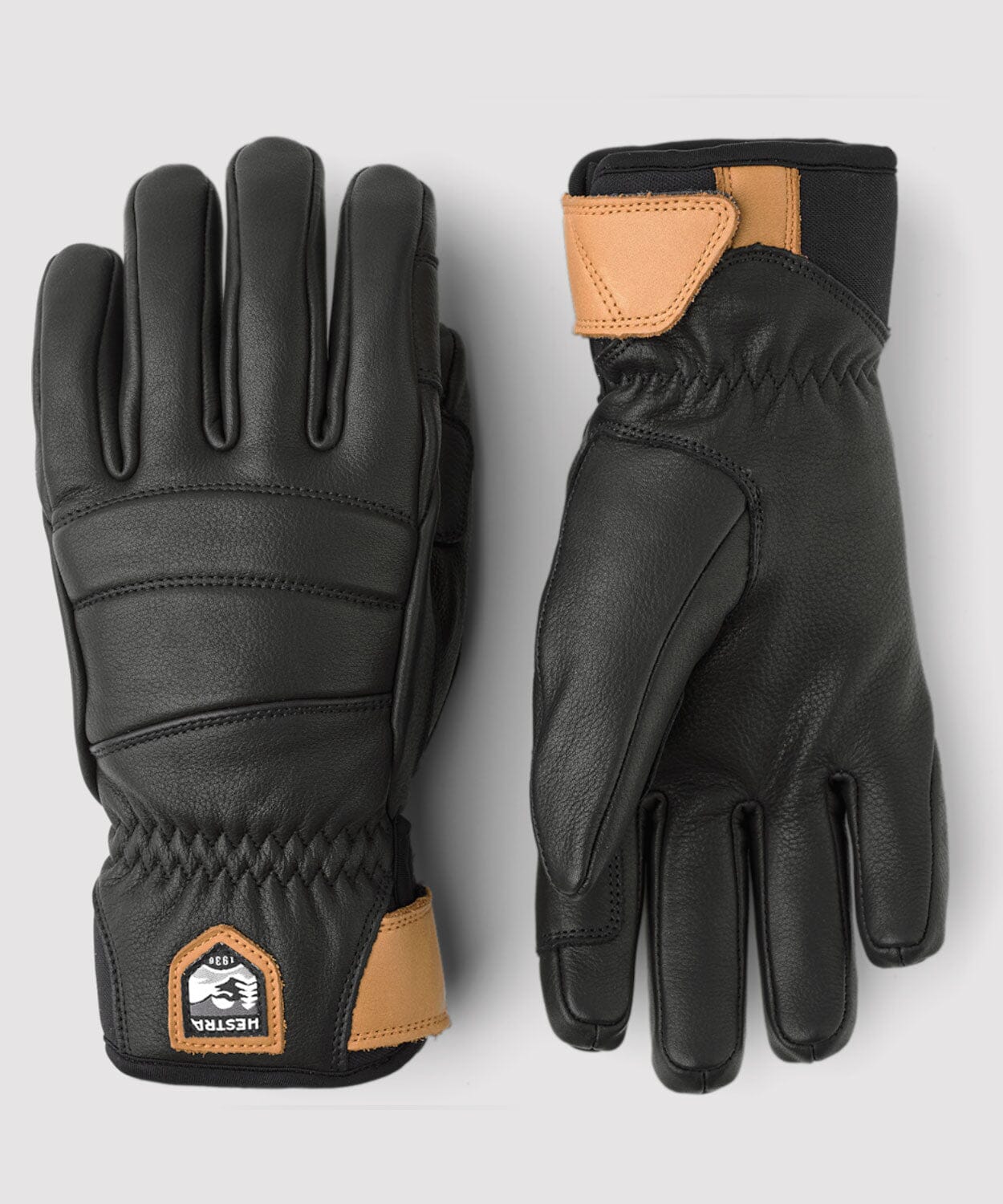 Women's Leather Fall Line - 5 Finger Gloves Hestra Black 6