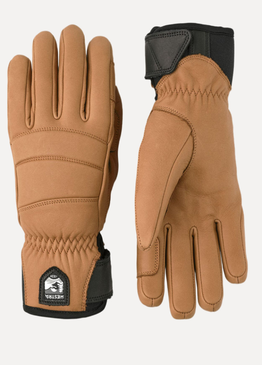 Women's Leather Fall Line - 5 Finger Gloves Hestra Cork 6