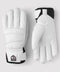 Women's Leather Fall Line - 5 Finger Gloves Hestra White 6