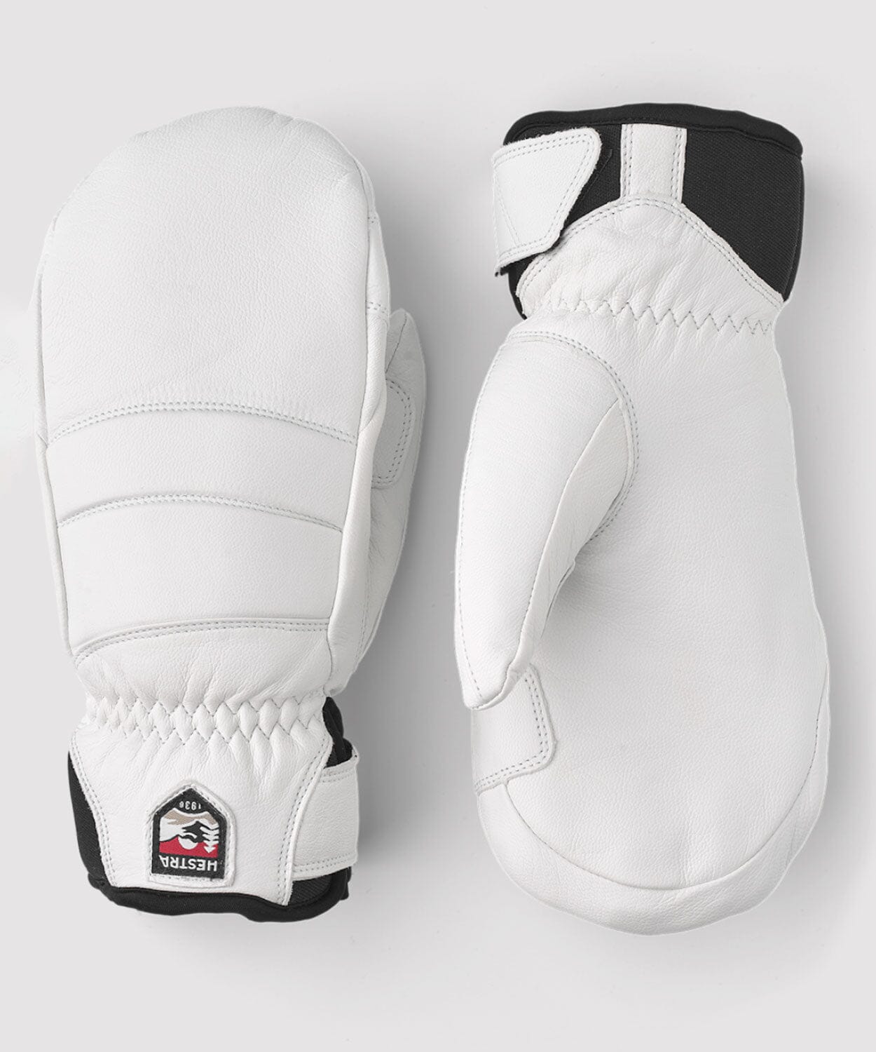 新品未使用　HESTRA Women's Fall Line Mitt Fall Line Mitt - Almond White/Almond White | Hestra Gloves