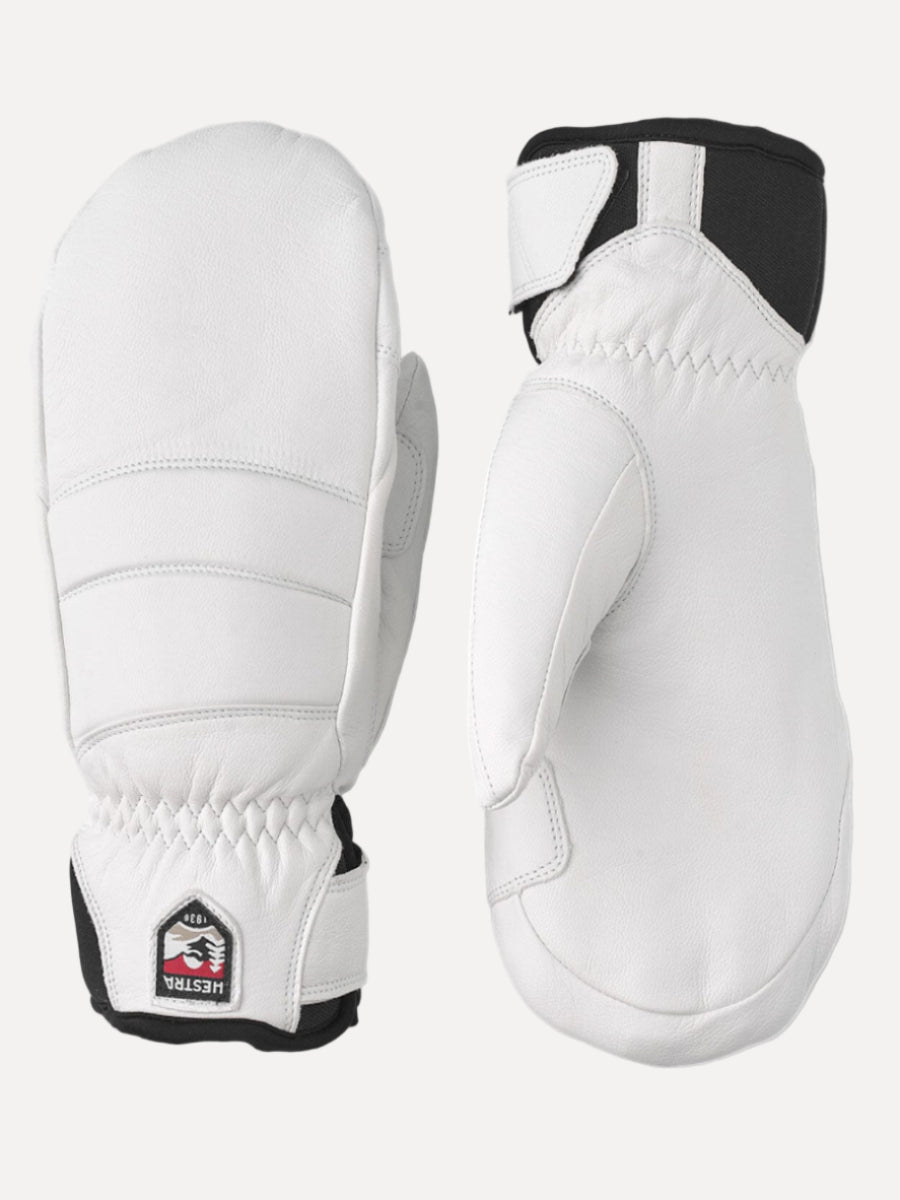 Women's Leather Fall Line - Mitt Gloves Hestra White 6