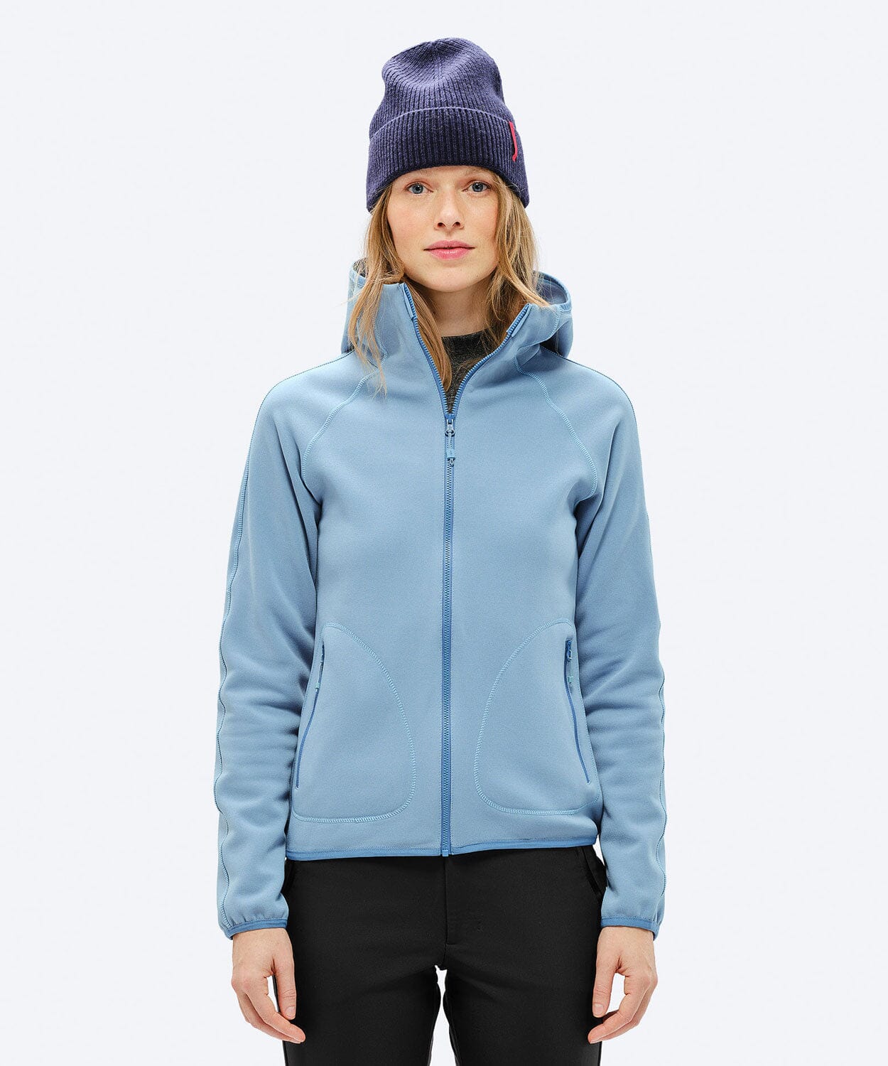 Women's M-2 Tech Fleece Hood Sweaters | Knitwear The Mountain Studio Mountain Spring XS