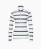 Women's Maxime Ski Pully Mid Layer Goldbergh Breton Stripe Cream/Blue L