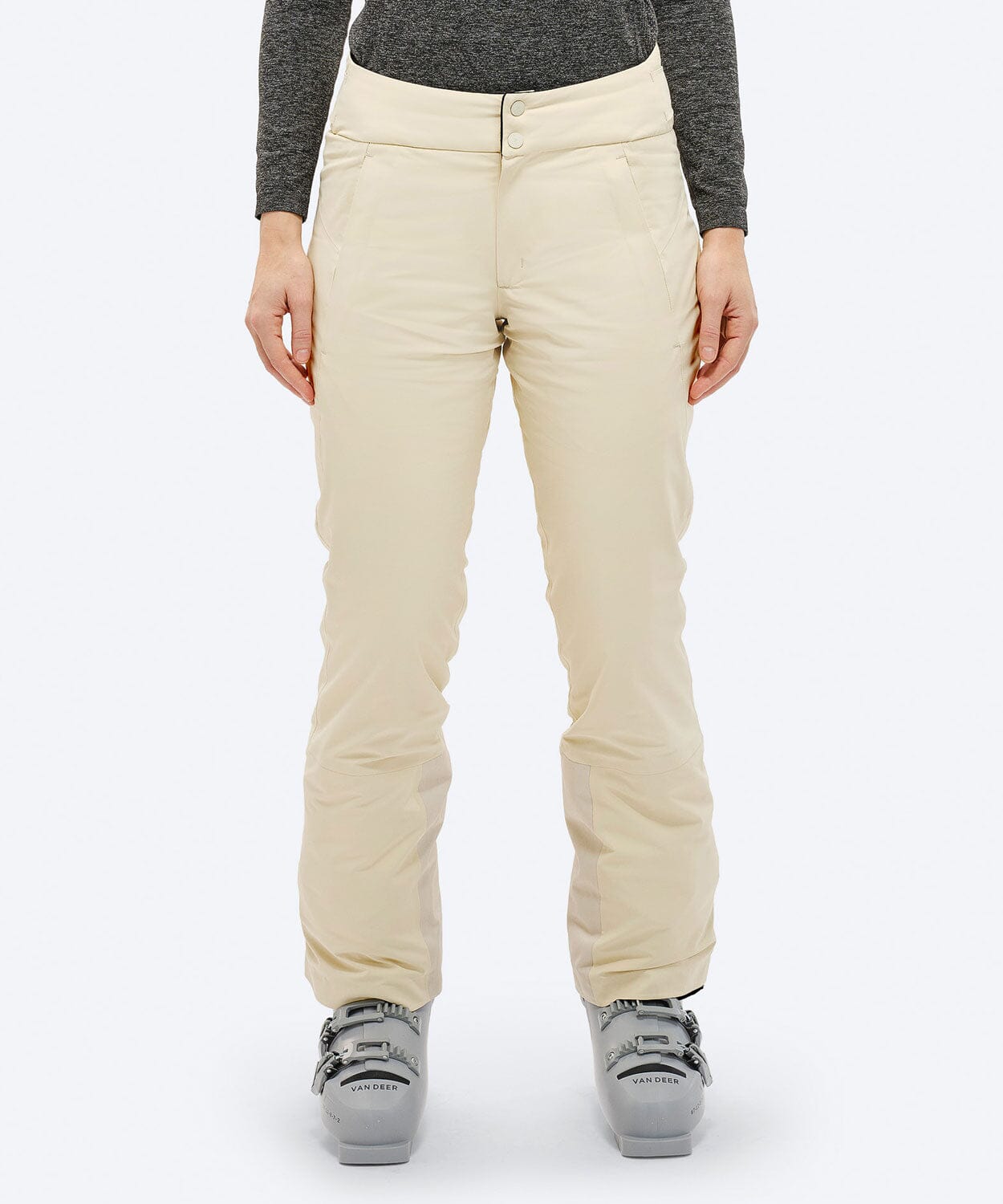 Women's P-5 2L Stretch Insulated Pant Ski Pants The Mountain Studio Castle Wall XS