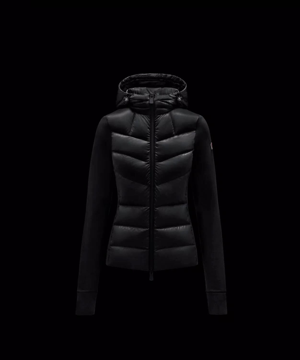 Women's Padded Fleece Hoodie Sweaters | Knitwear Moncler 