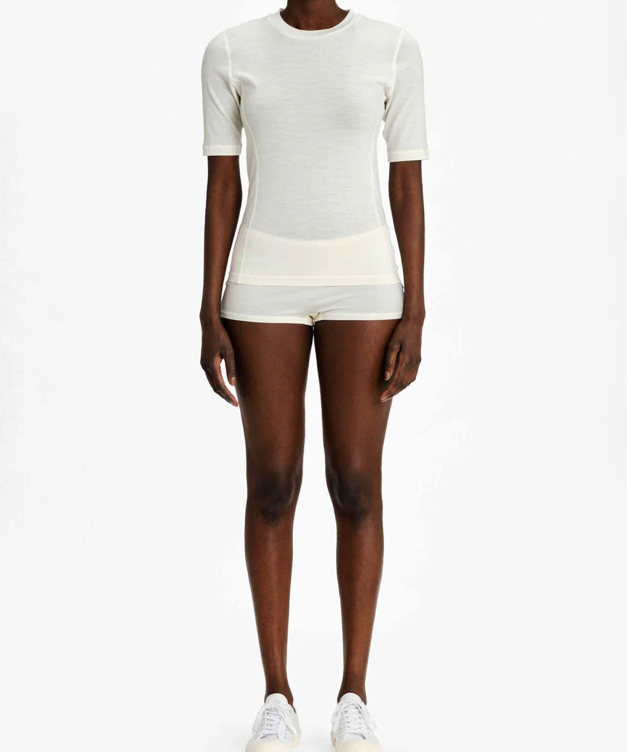 Women's Sno Tee Base Layers | Thermals We Norwegians Bright White S