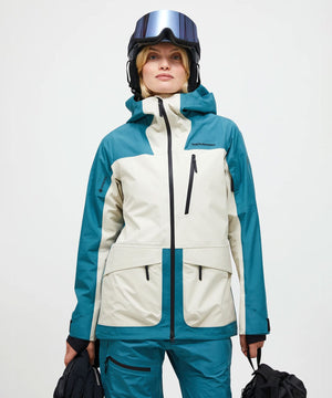 Women's Vertical Gore-Tex 3L Jacket Ski Jackets Peak Performance Hydro Fresh / Sand Fog XS