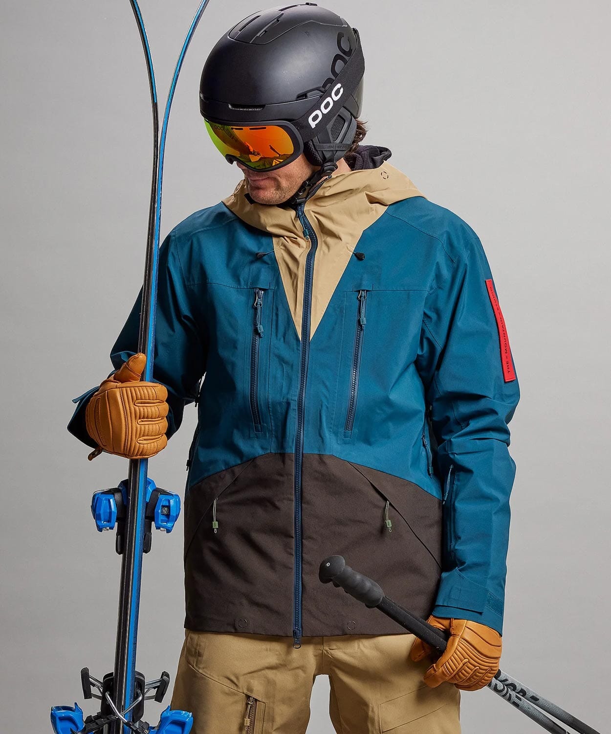 Z-2 Gore-Tex Pro 3L Shell Jacket Ski Jackets The Mountain Studio Reflecting Pond XS