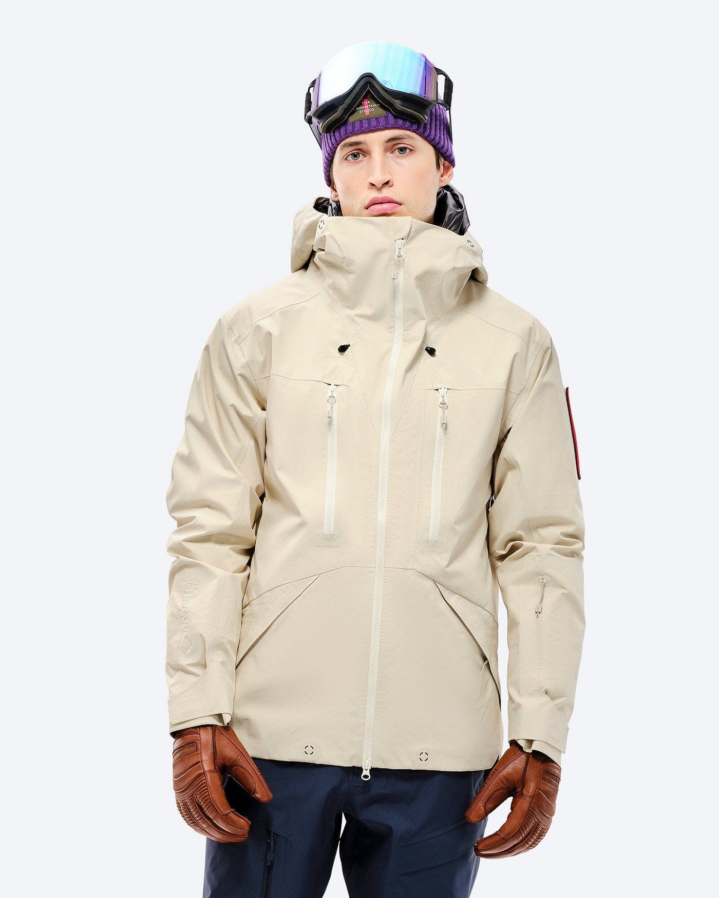 Z-2 HD GORE-TEX Pro 3L Shell Jacket Ski Jackets The Mountain Studio Castle Wall XS