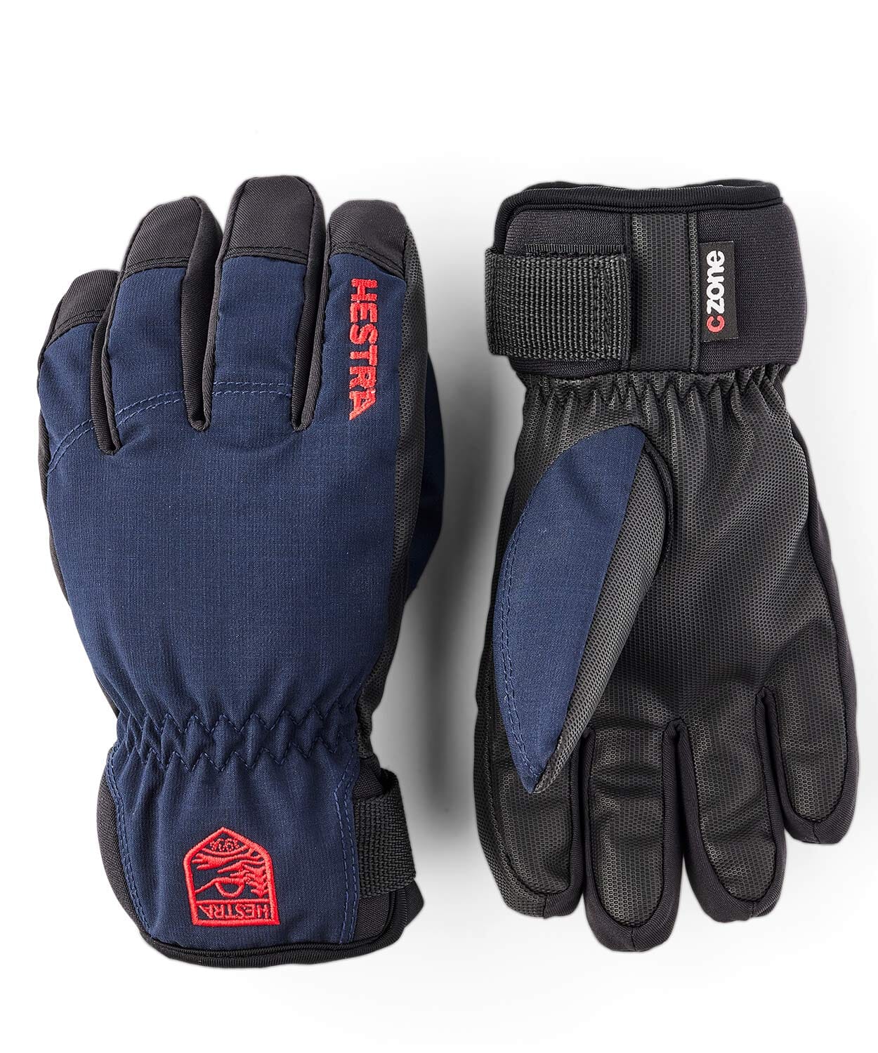 Ferox Primaloft 5 finger Glove Gloves Hestra Navy 3 