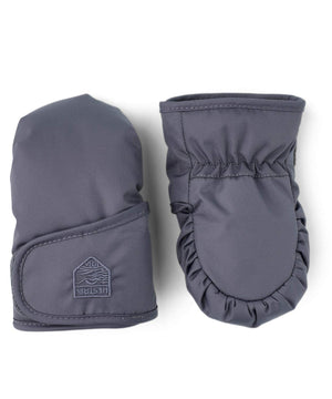 Kids Hygge Mitt Gloves Hestra Graphite 0