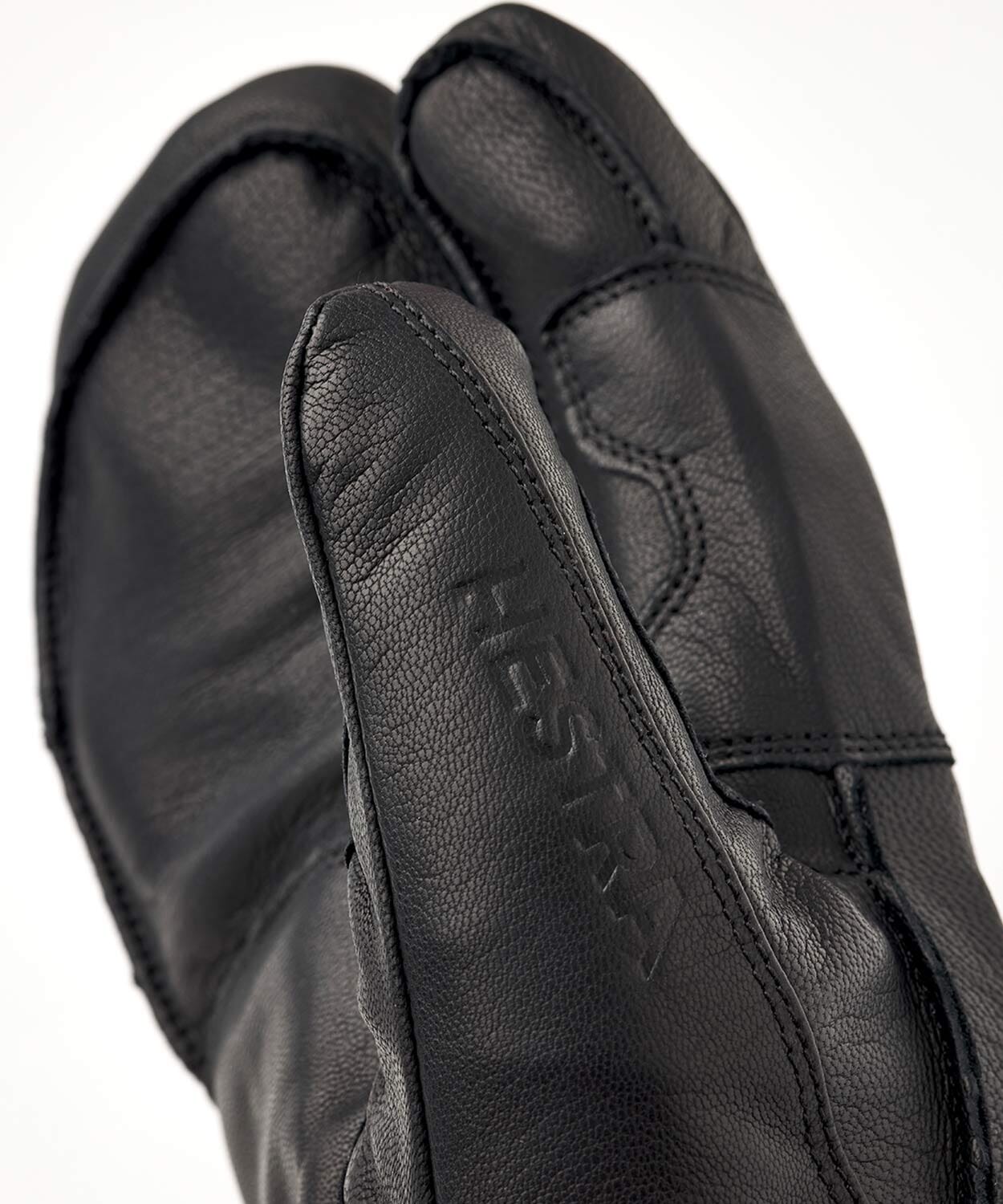 Leather Fall Line 3 Finger Gloves Hestra
