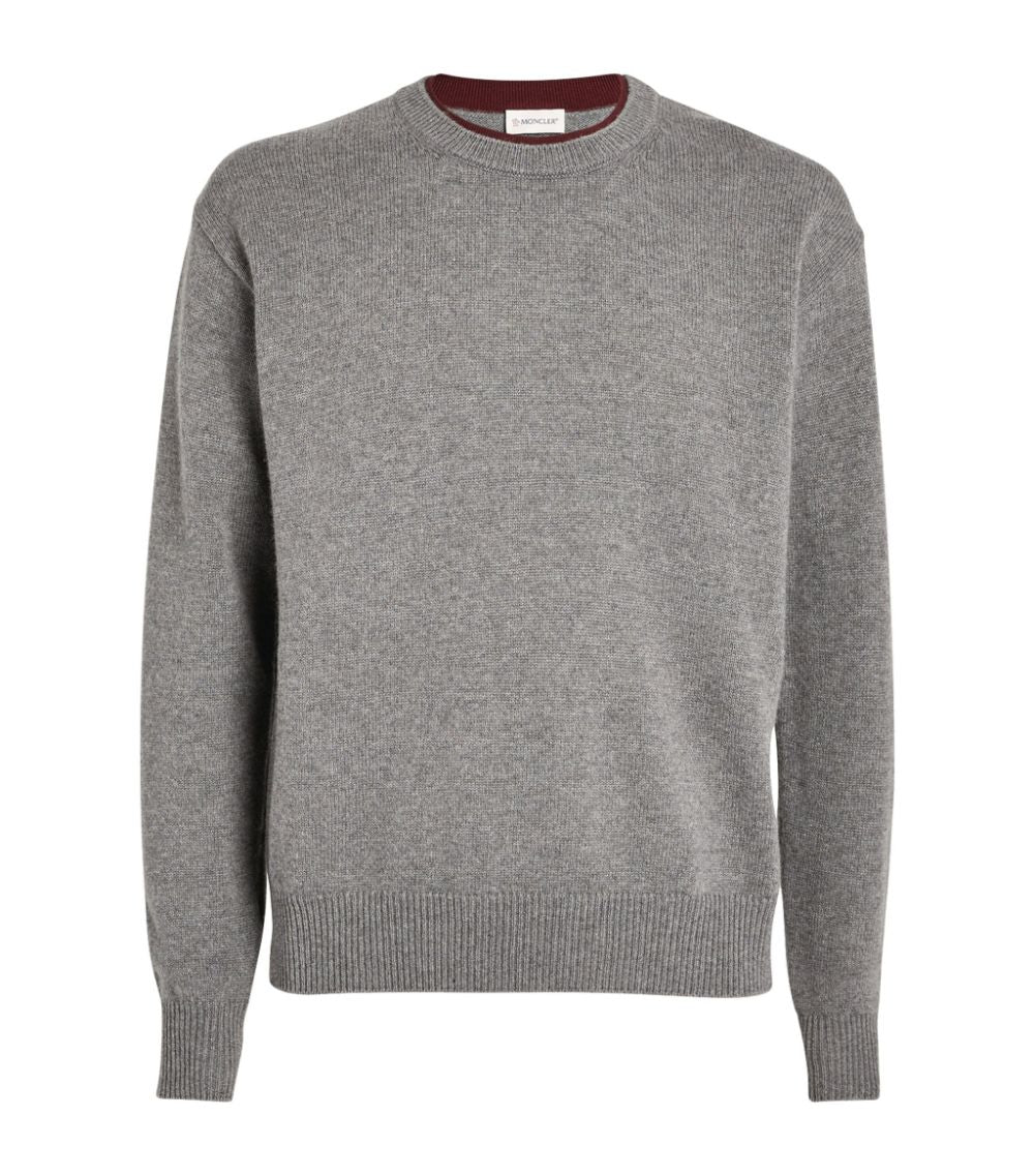 Mens Cashmere Crewneck Sweater Sweaters | Knitwear Moncler