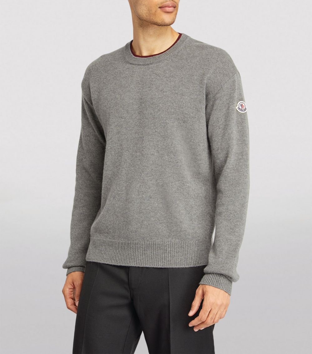 Mens Cashmere Crewneck Sweater Sweaters | Knitwear Moncler 