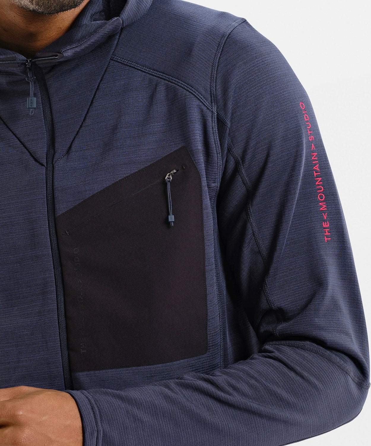 Men's Techno Stretch Mid Hood Mid Layer The Mountain Studio